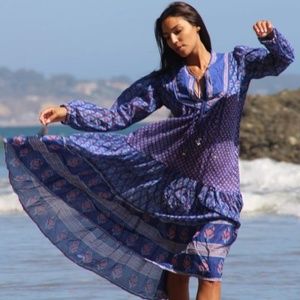 Blue Boheme Charlotte Dress Size S/M New with Tags